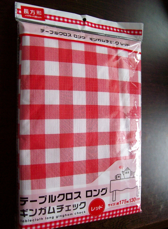 Tablecloth packaging