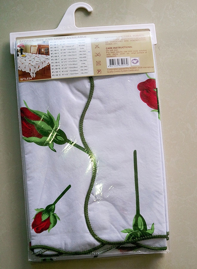 Tablecloth packaging