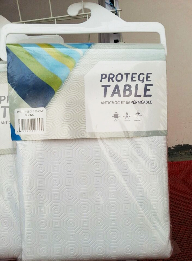 Tablecloth packaging