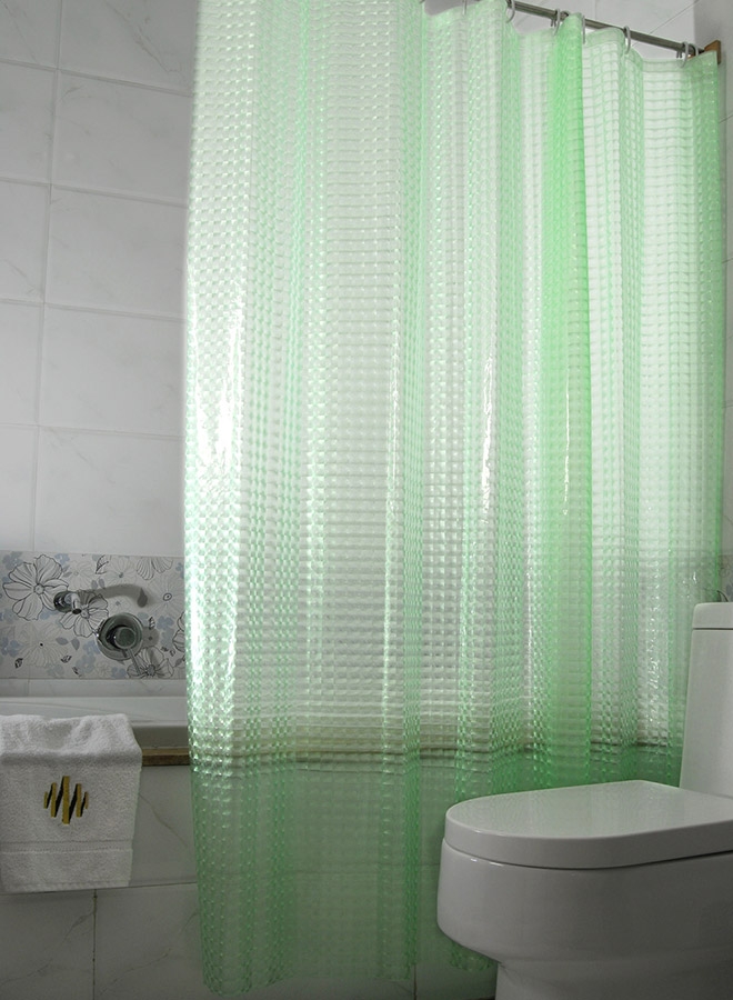 3D Shower curtain