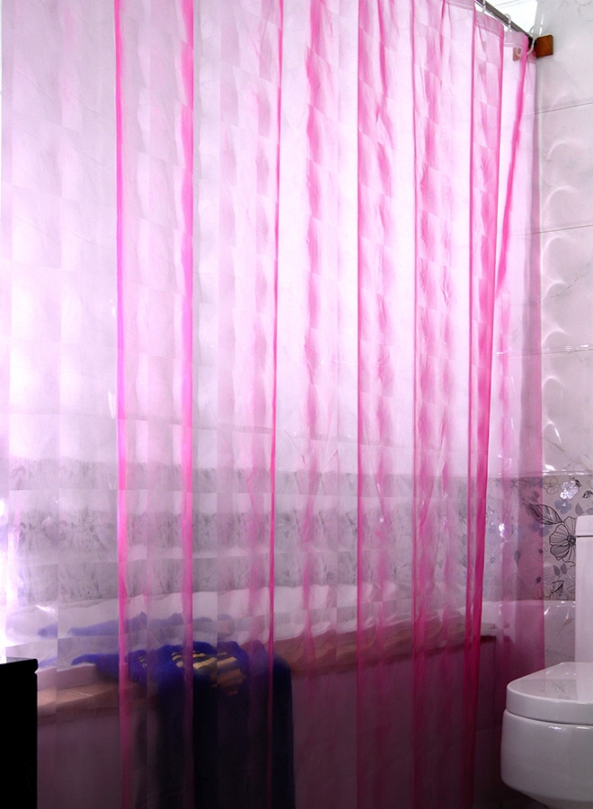 3D Shower curtain