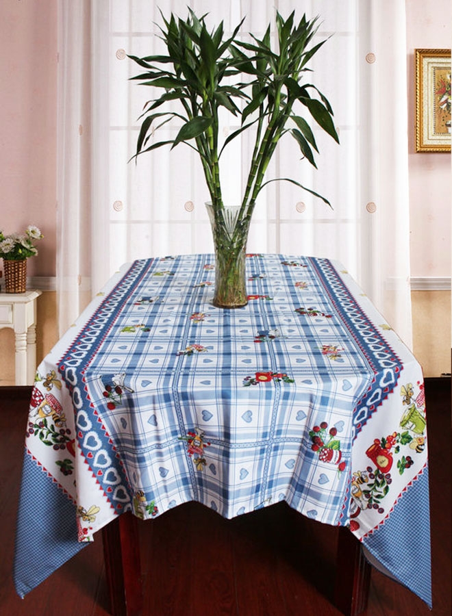 PVC coating polyester tablecloth