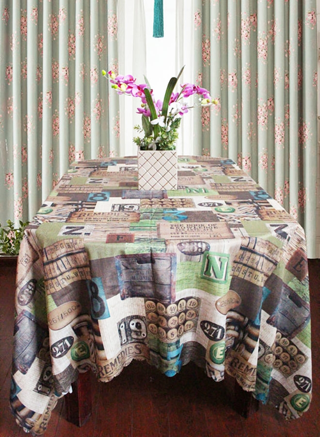 PVC coating polyester tablecloth