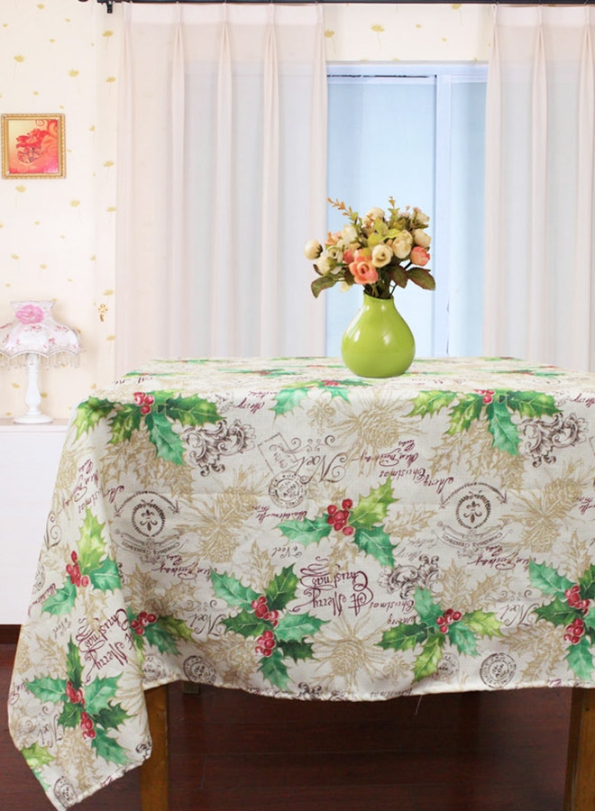 PVC coating polyester tablecloth