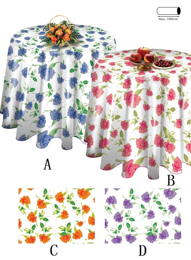 PVC coating Jacquard tablecloth