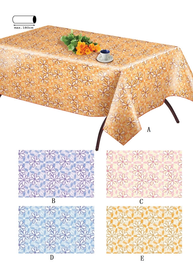 PVC coating Jacquard tablecloth