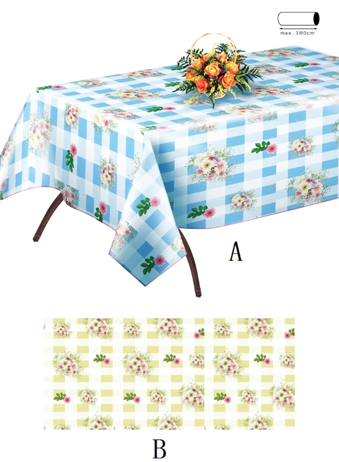 PVC coating Jacquard tablecloth