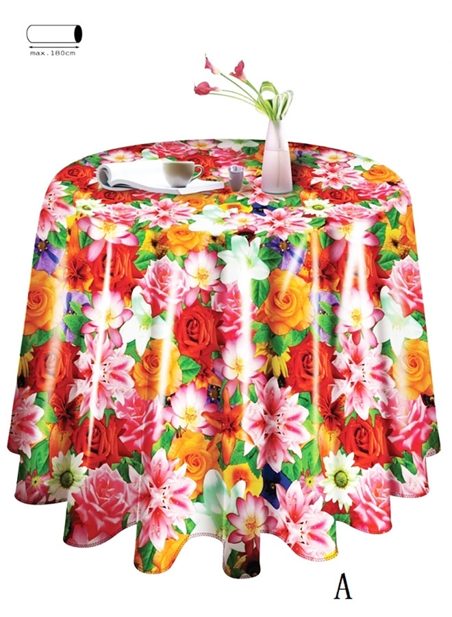 PVC coating Jacquard tablecloth