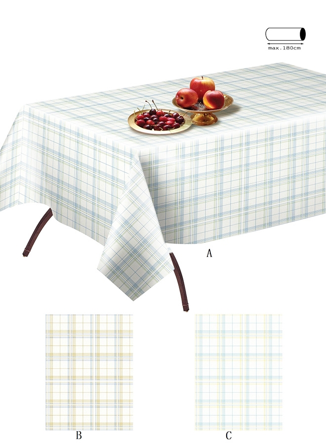 PVC coating Jacquard tablecloth